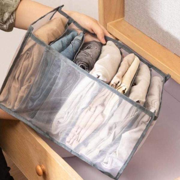 WL 티셔츠 수건 의류 옷정리 보관 서랍 칸막이 수납함