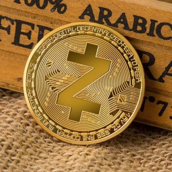 WL 지캐시코인 데코 장식주화 가상암호화폐 ZCash coin