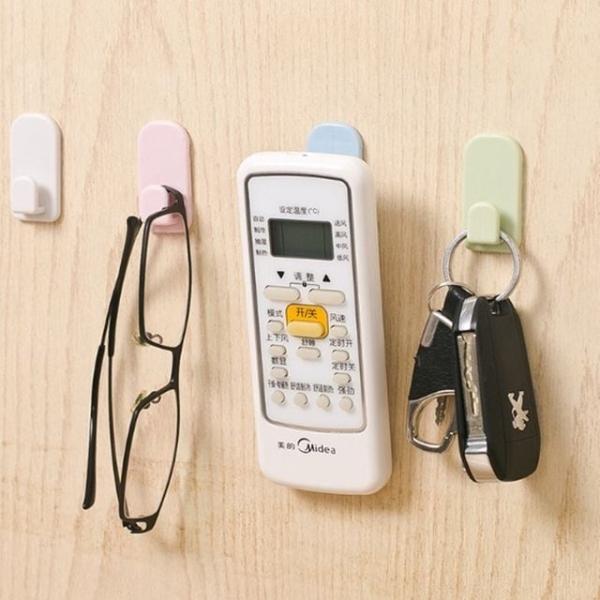 WL 다용도 리모컨 소품 열쇠 벽걸이 홀더 고리 부착형