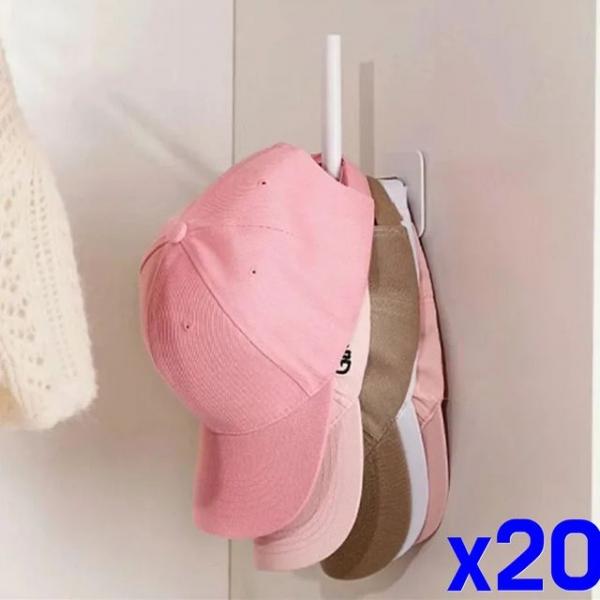 WL 무타공 ABS재질 야구모자 걸이 x20개