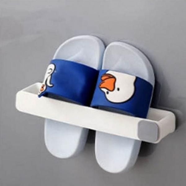 WL 슬리퍼 정리대 욕실화 물빠짐 걸이 현관 거실 실내화 깔끔 신속하게 정리 인테리어 효과