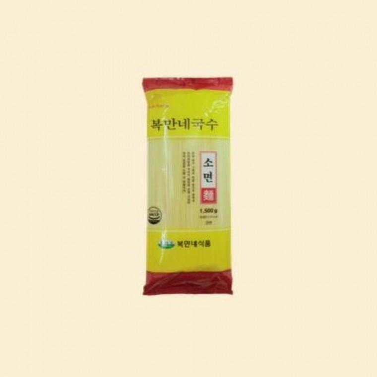 여름철 간편조리 복만네 소면 1500g 간단요리 국수