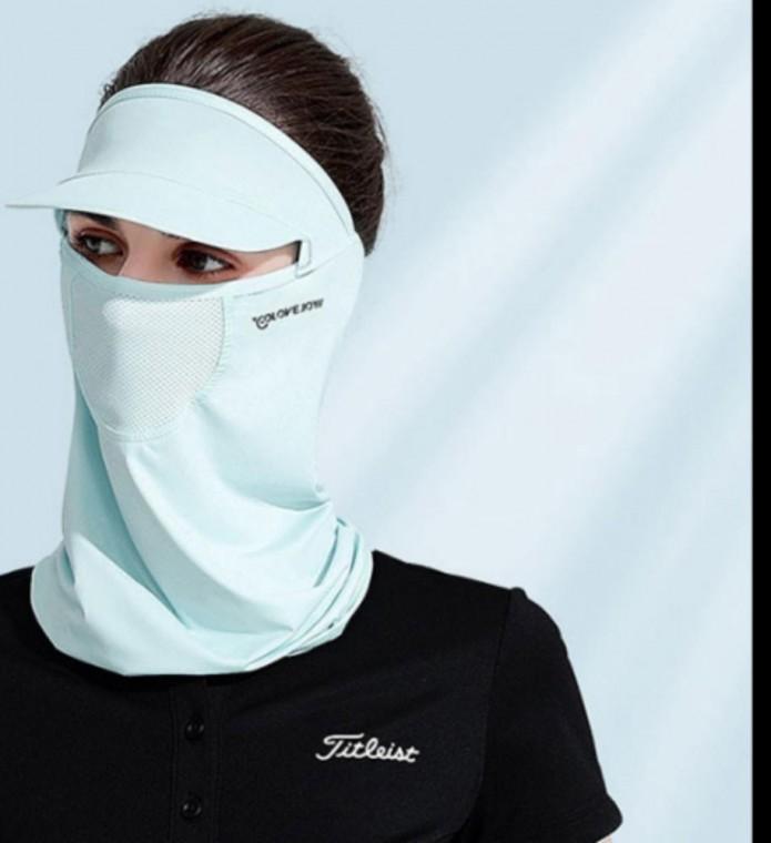 쿨링 캡바라클라바 햇빛차단 안면마스크 쿨링 캡바라클라바 햇빛