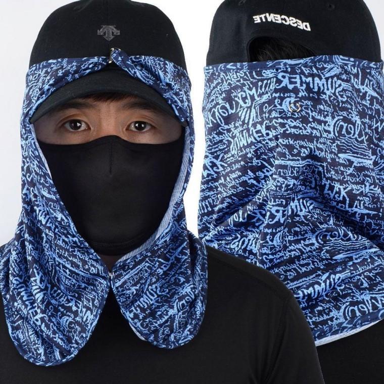 메쉬 여름 햇빛가리개 모자부착형 자외선차단 얼굴 썬캡 자외선차단 햇빛