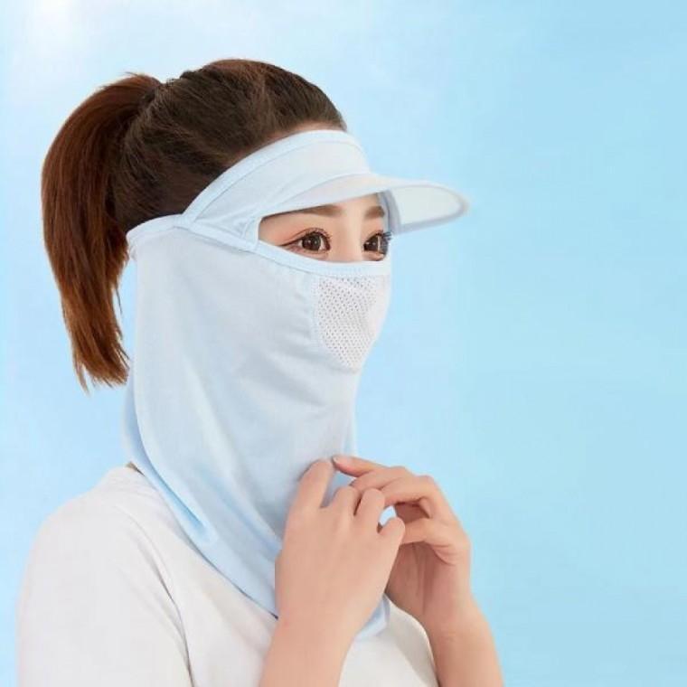 자외선 차단 마스크 여름 썬캡 여성 모자 햇빛 농사