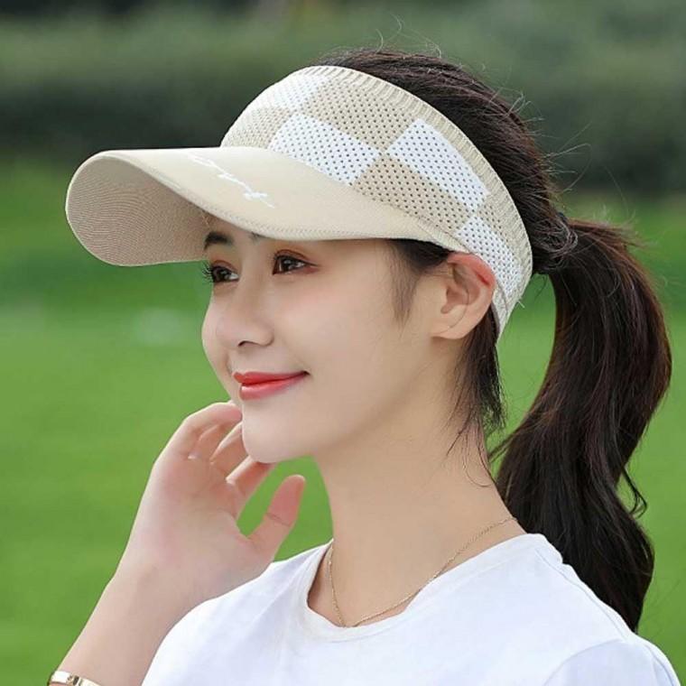 햇빛가리개모자 자외선차단모자 운동 햇빛 썬캡 그늘막 골프 가리개 모자 여자 여름