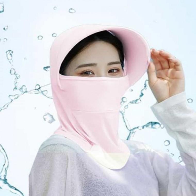 쿨링 전면 마스크 목가리개 uv차단얼굴햇빛가리개 안면햇빛가리개