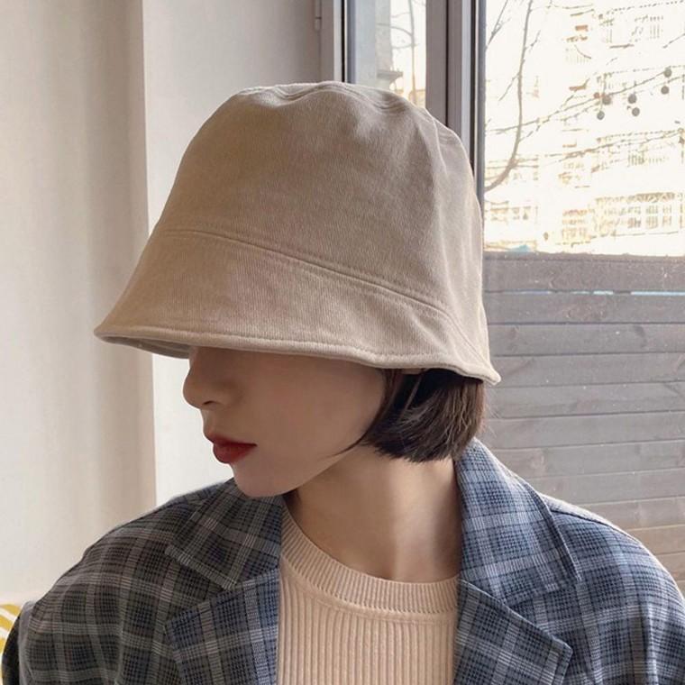 심플 모던 버킷햇 사계절 데일리 벙거지 무지 챙모자 햇볕가리개 빅사이즈 썬캡 얼굴 여름 햇빛가리개