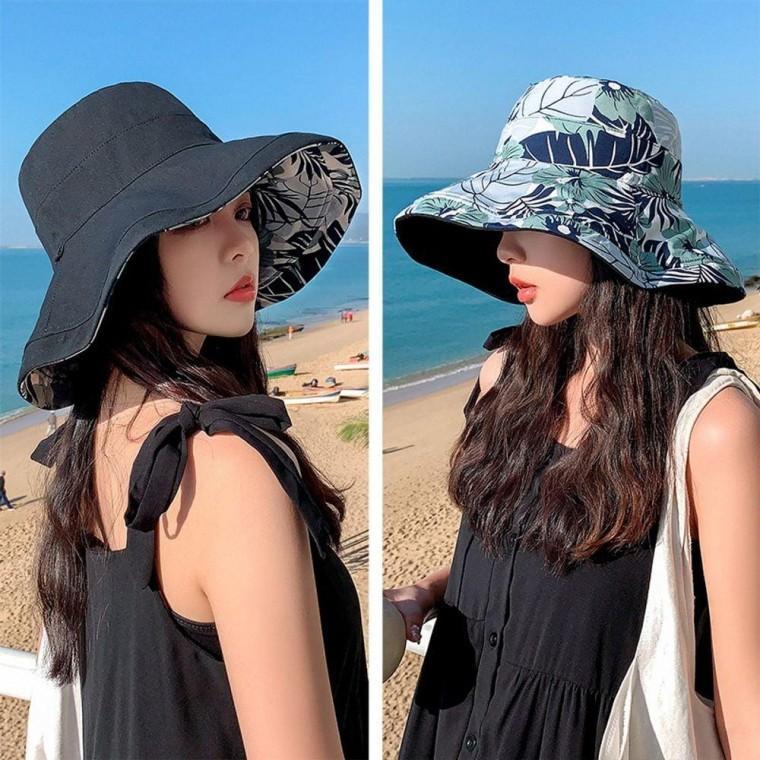 여성 챙넓은 양면 색예쁜 여행모자 햇빛차단 버킷햇 플로피햇 가을모자 벙거지 봄모자 나들이모자 여자모자