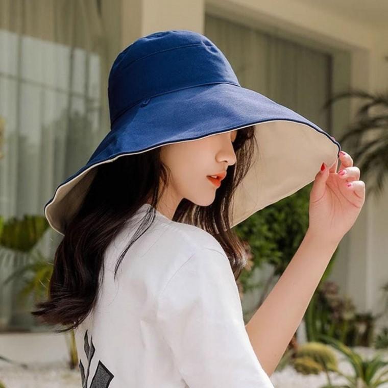 바캉스 여자모자 양면 비치모자 햇빛차단 벙거지 여자버킷햇 벙거지모자 버킷햇 여성 원픽