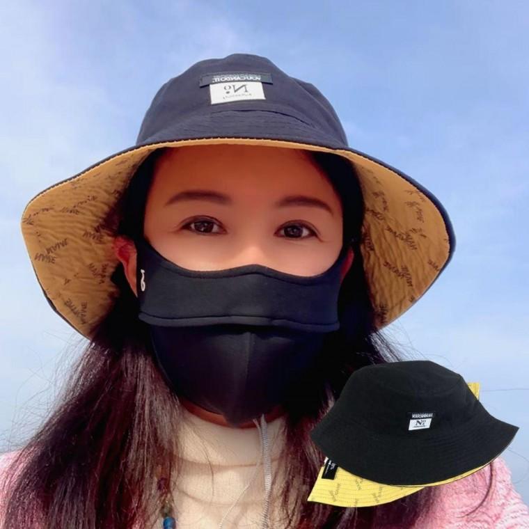 모자 벙거지 여성모자 등산 햇빛 버킷햇 햇모자 차단 투톤모자 등산모자 낚시 원픽