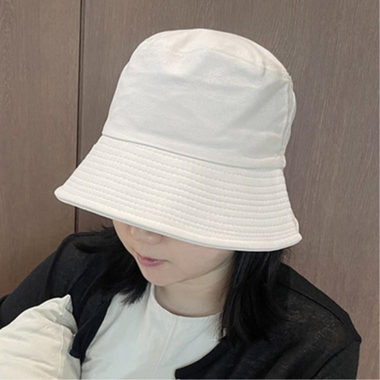 여행버킷햇 여자벙거지모자 보넷벙거지 면 햇빛차단 벙거지 무지 캠핑모자
