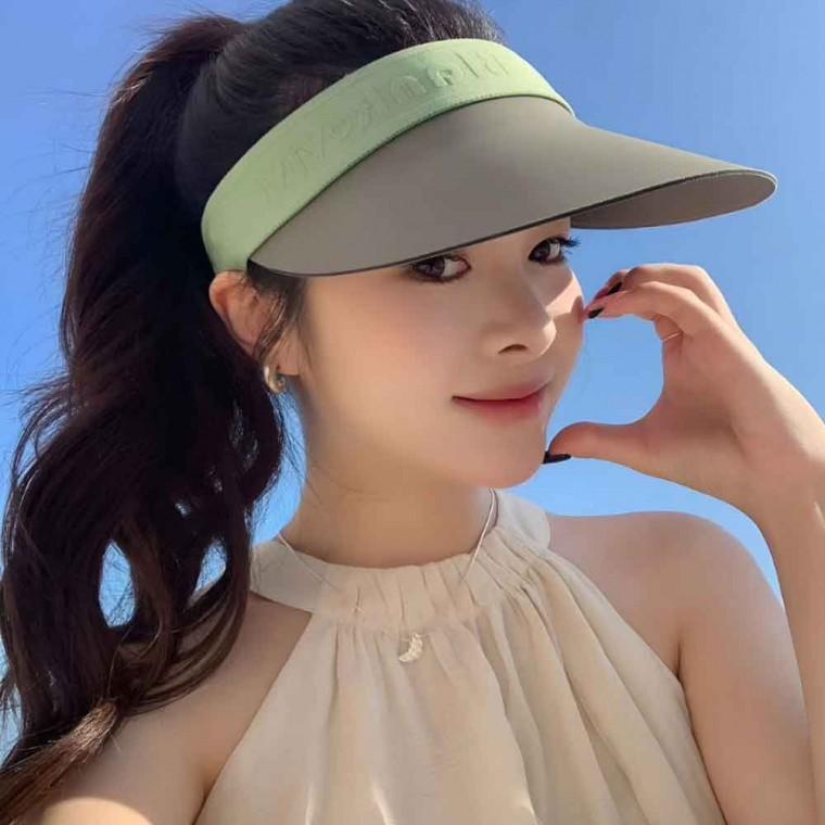여름썬캡모자 햇빛차단모자 선캡 썬바이저모자 골프러닝썬캡 여자자외선모자 바이저햇 자외선차단