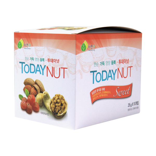 투데이견과 25g x 10입 해맑음푸드