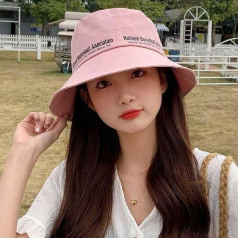 여성 썬캡 와이드 꾸안꾸 버킷햇 햇빛가리개 모자 S