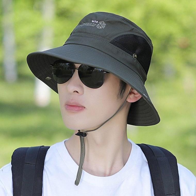 남여공용 아웃도어 버킷햇 등산 낚시 캠핑 사파리모자 햇빛가리개 남자 챙 등산 여자여름 벙거지 남성 여성