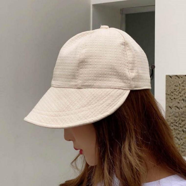 와플 빈티지 벙거지 캐주얼 햇빛차단 베이직 데일리 버킷햇