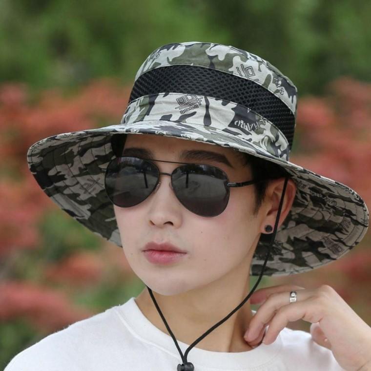 햇빛가리개모자 낚시모자 낚시 등산모자 매쉬 등산 남성 여름 농사 모자 밀리터리 버킷햇 원픽