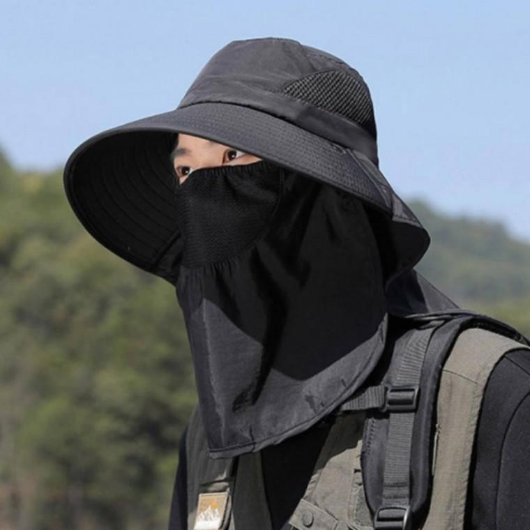 사파리햇 낚시 자외선 뒷목 모자 벙거지 농사 챙넓은 얼굴 야외 차단 작업 활동용 햇빛가리개 등산 밭일용
