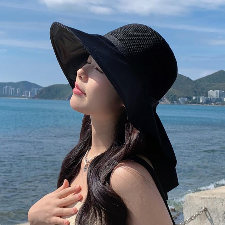 햇빛가리개 자외선차단 챙넓은 여름메쉬모자
