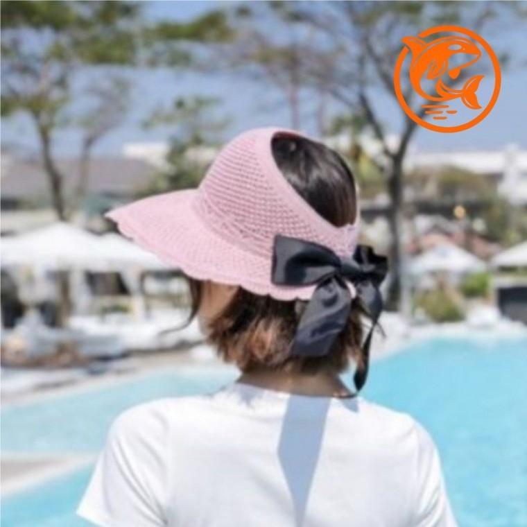 스타일리시 여름용 썬캡 여성 햇빛 차단 모자 아이템