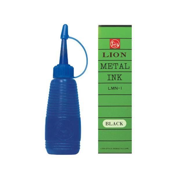 라이온 금속용잉크(28ml 청색)