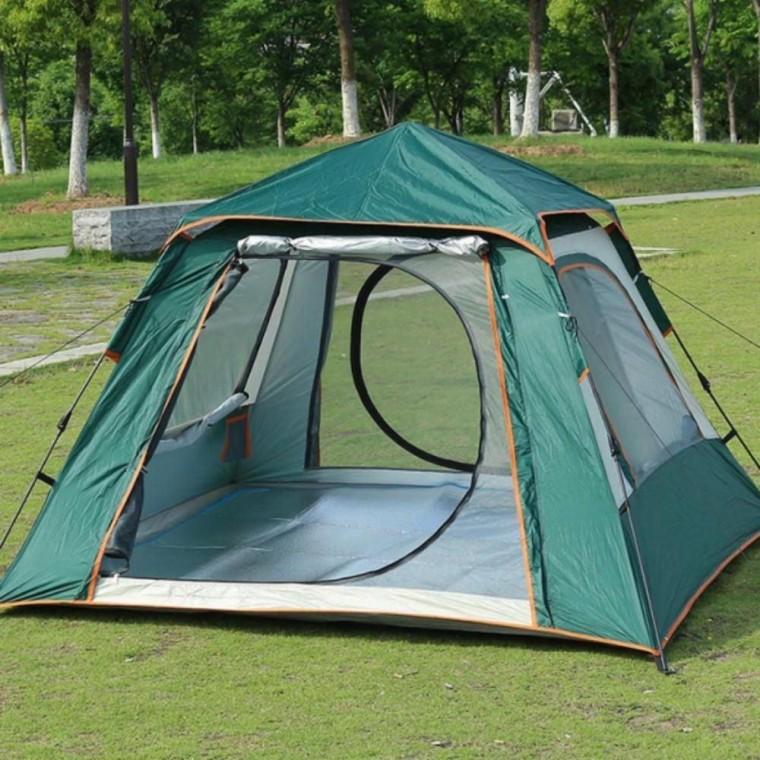 텐트 방수 캠핑 햇빛차단 오토 3-4인용 원터치