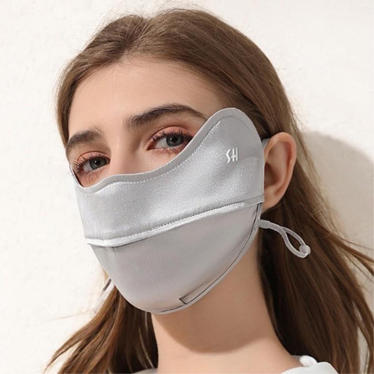 여성골프마스크 스포츠얼굴보호대 운동마스크 라운딩 얼굴마스크 햇빛차단