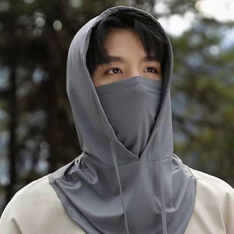 냉감마스크쿨마스크 아웃도어 마스크 넥 후드 스포츠 워머 햇빛 차단 여름