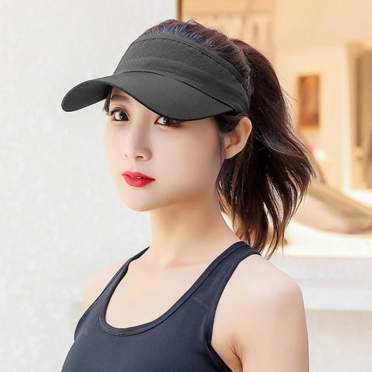 메쉬 쿨링 스포츠 차단 썬캡 폭염 햇빛 모자 여름 다크그레이 인기 추천