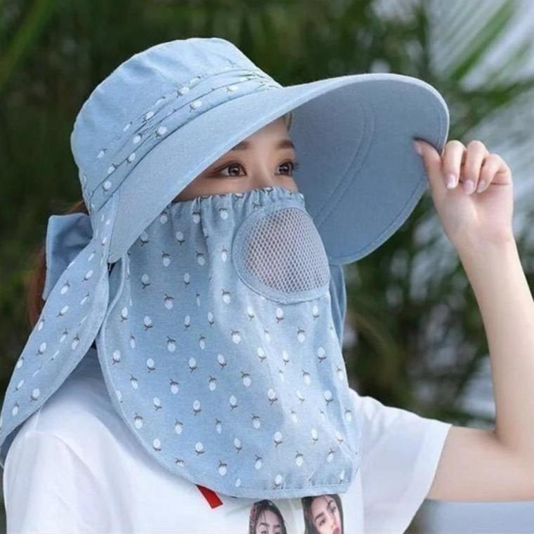 자외선차단모자 마스크형 여름 여름필수품 차단 모자 햇빛 폭염 썬캡
