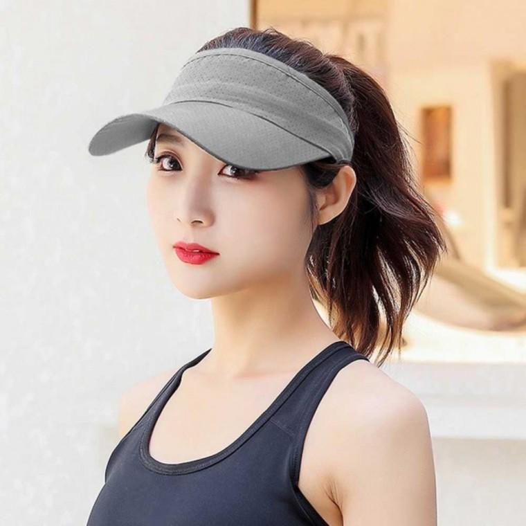 쿨링 메쉬 여름 차단 폭염 썬캡 햇빛 스포츠 그레이 모자