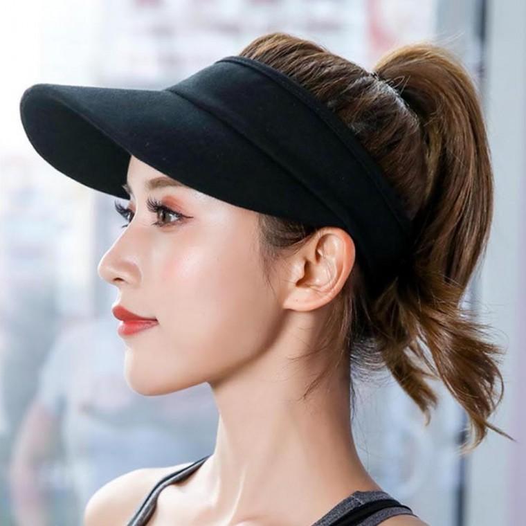 썬캡 야외 햇빛 피하는 스포츠 무지 챙모자 썬캡 스포츠 무지