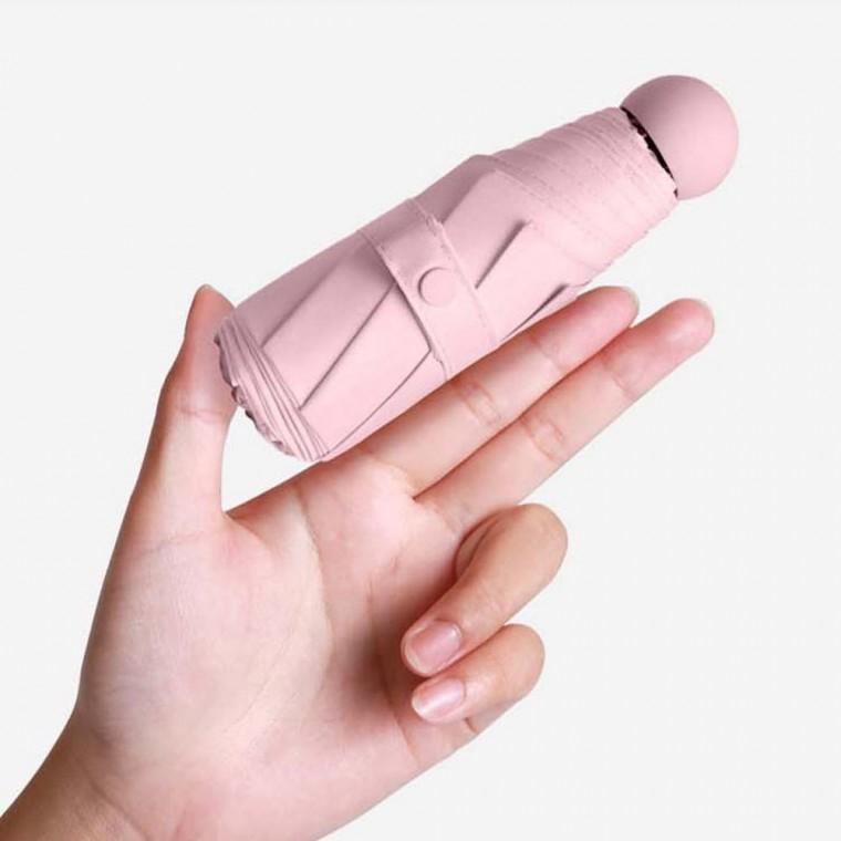 휴대용 접이식 암막 양산 캡슐우산 핸드백 햇빛 폭염 가벼운