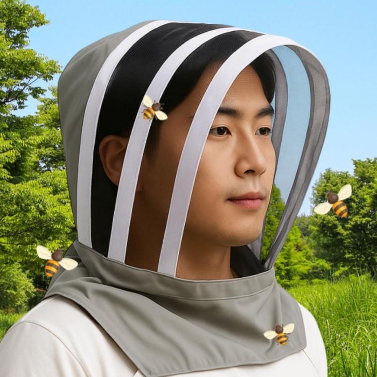 방충 햇빛가리개모자 양봉모자 작업 낚시 벌레 퇴치 낚시모자 벌망 벌초 모자