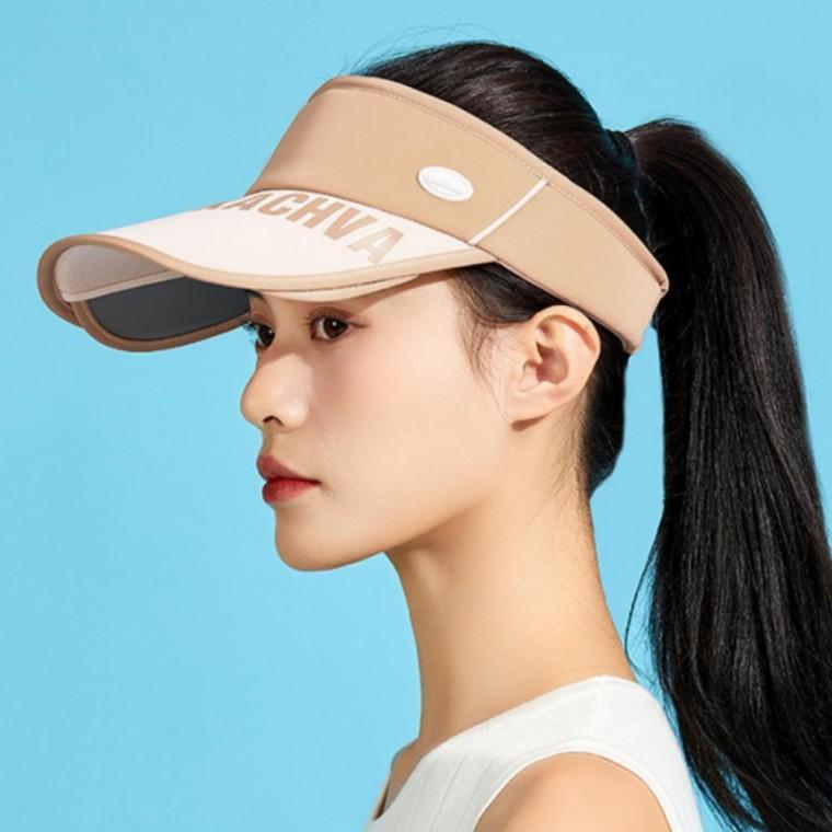 여성 페이스커버 날개 슬라이드 썬캡 햇빛가리개 모자
