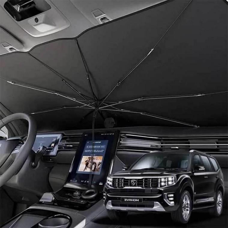 모하비 앞유리 햇빛 가리개 우산형 원터치