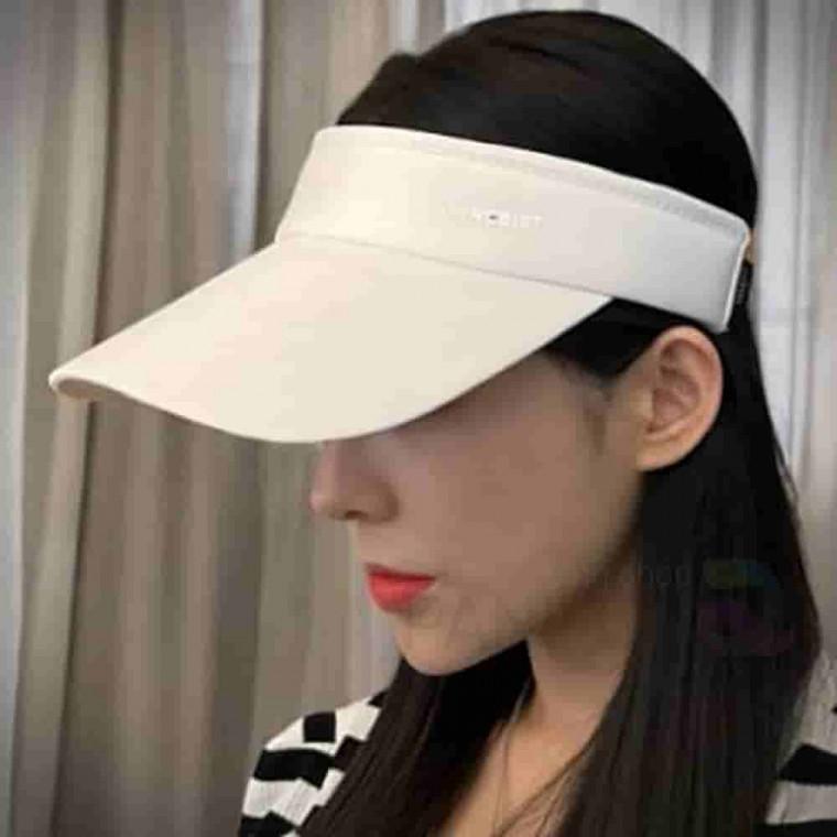 테니스 썬캡 화이트 패션썬캡 햇빛모자 여성골프모자 바캉스모자 여자골프모자