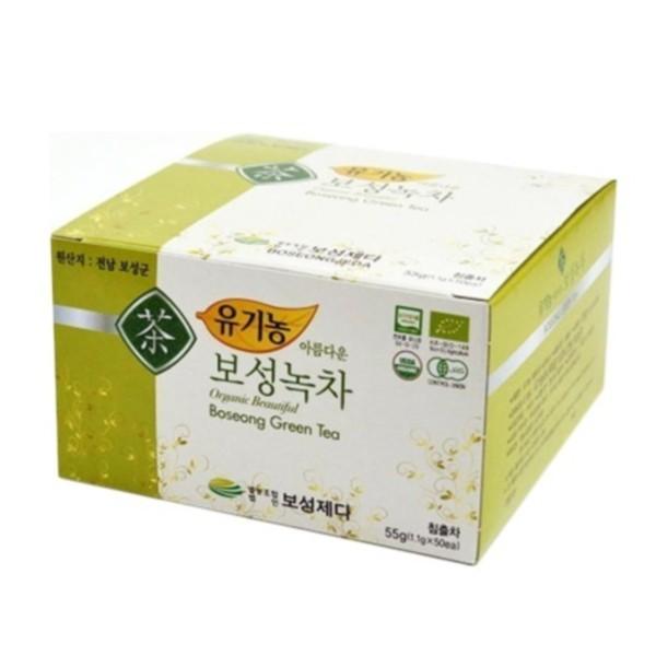 유기농 아름다운보성녹차 1.1g x 50T 보성제다
