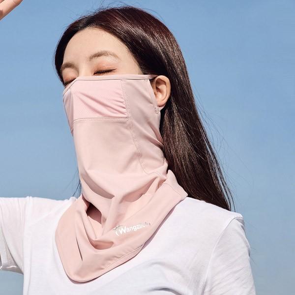 여름 야외활동 아웃도어 페이스 쉴드 햇빛차단 마스크