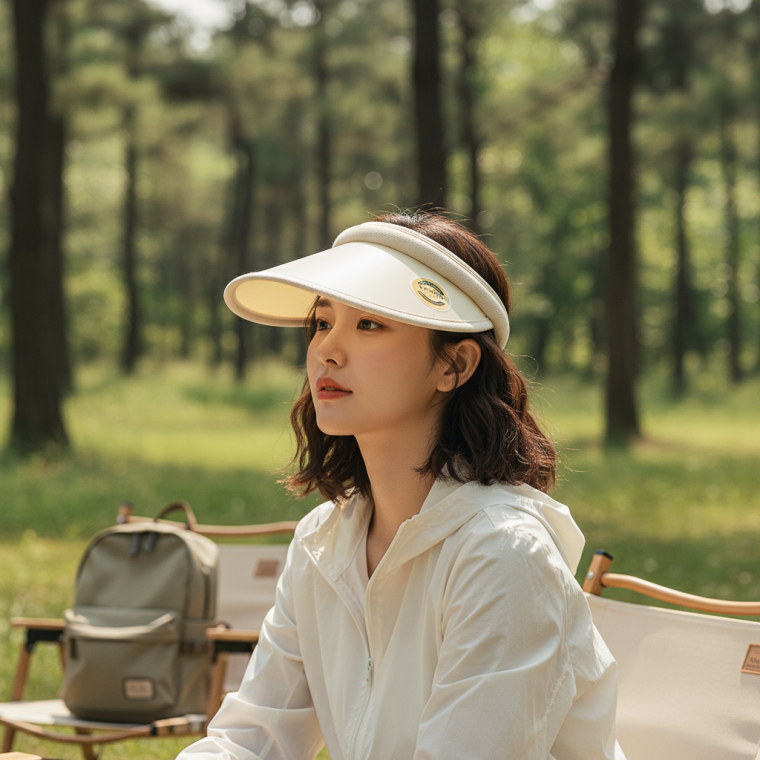 UV 차단 스포츠 썬캡 모자 캠핑 낚시 등산용 야외 햇빛 모자