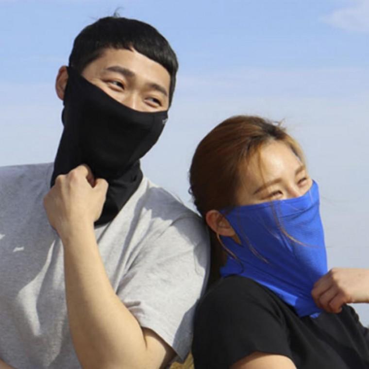 귀걸이 자외선차단 쿨링 낚시 등산 햇빛가리개 마스크