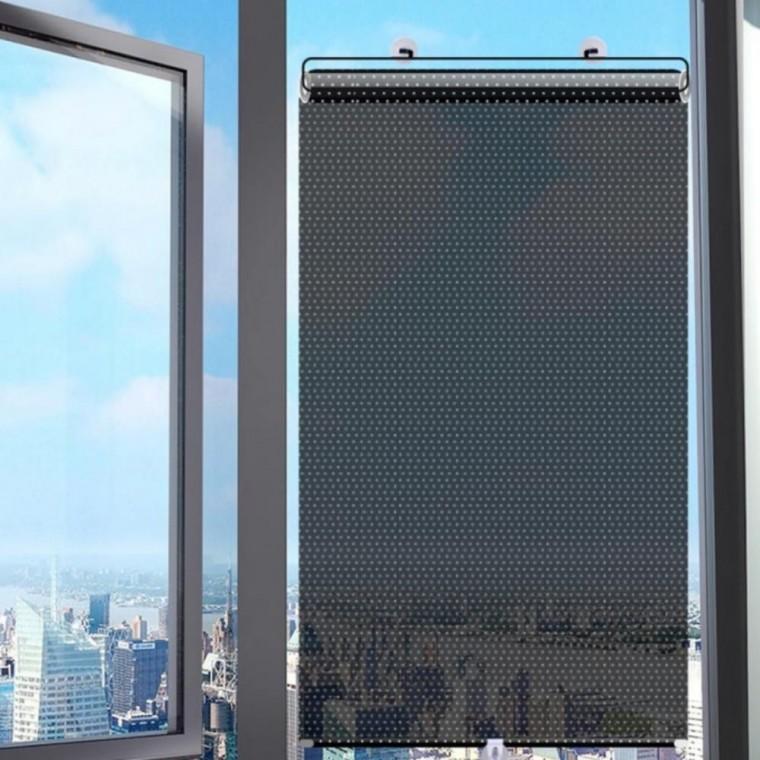 커튼 차량용 자동차 햇빛가리개 암막 빨판형 흡착식 앞유리