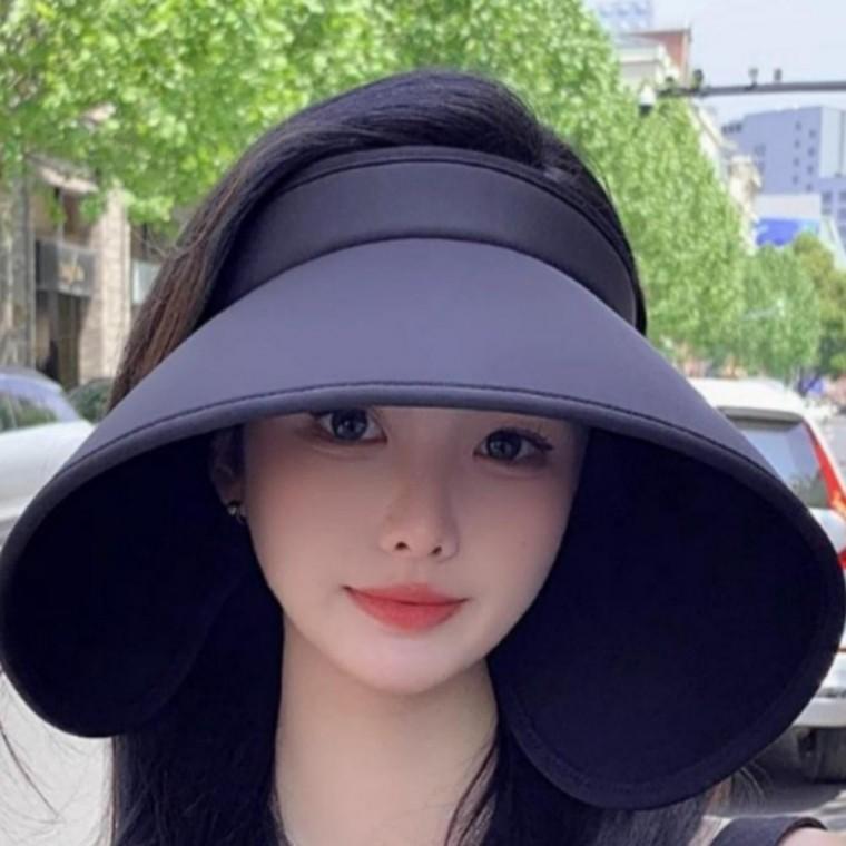 돌돌이썬캡 모자 햇빛가리개 테니스 남성 여성 운동모자 선캡 창