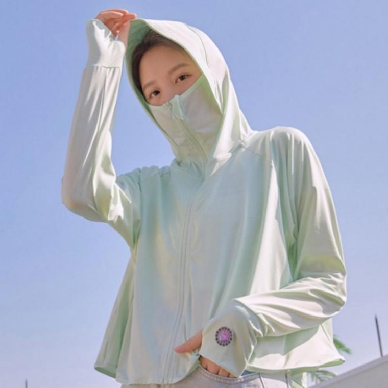 자외선 차단 후드티 UV 햇빛 망토 선케어 쿨링 초경량