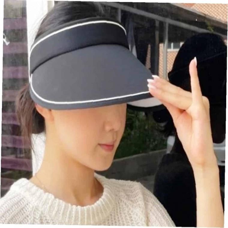썬캡 모자 블랙 모자썬캡 햇빛가리개모자 여름모자