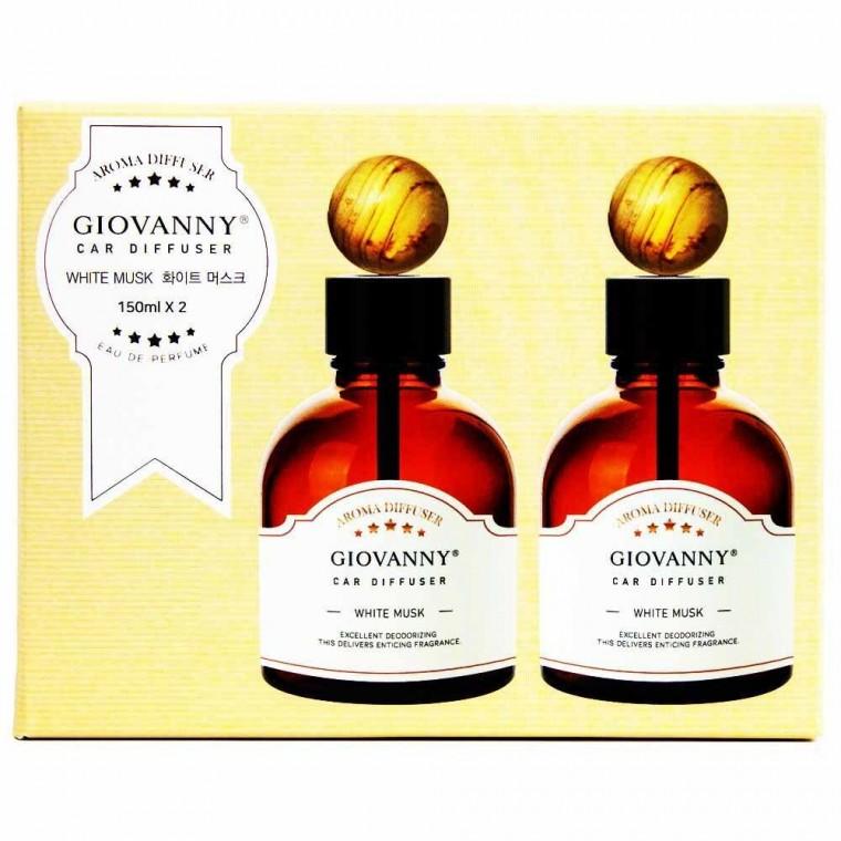 지오바니 디퓨저 화이트머스크 150ml 2개입(435251)