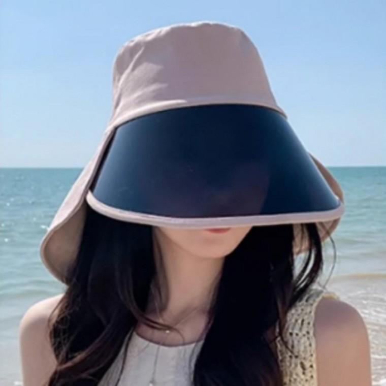 여성 여름 암막 챙 풀페이스 선쉐이드 썬캡 모자