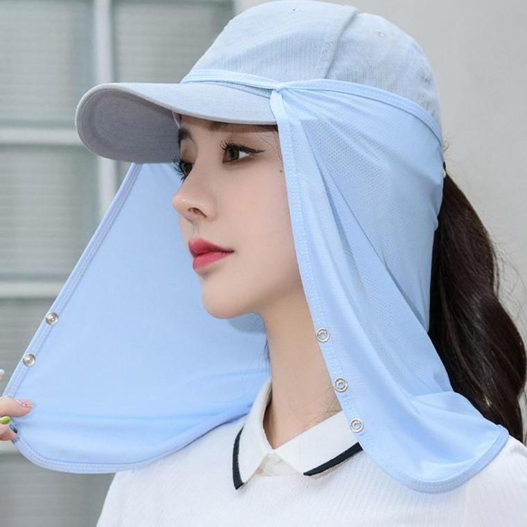 5색 1개 모자거치 쿨마스크 썬쉐이드 목그늘 가리개 목그늘막 러닝마스크