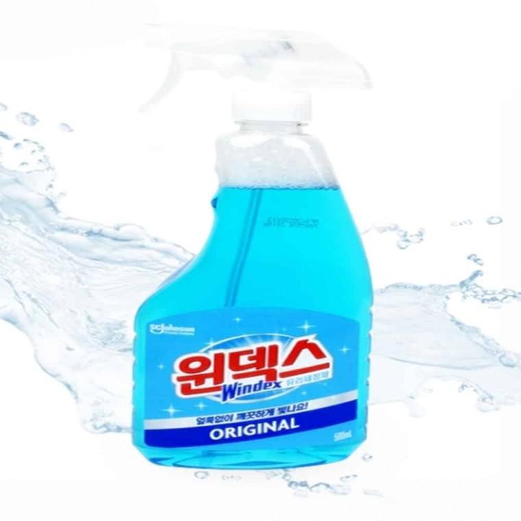 윈덱스 유리세정제 500ML 차량용유리세정제 샤워부스유리청소 유리창청소도구 자동차유막제거